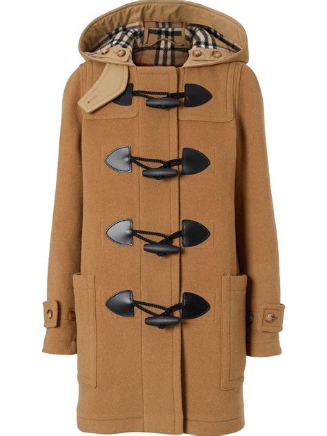 duffle-coat femme burberry|Burberry wool cashmere tailored coat.